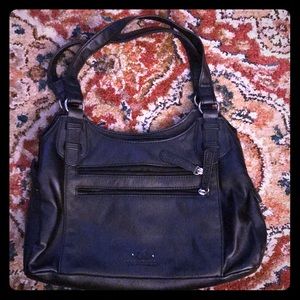 Genuine leather purse handbag